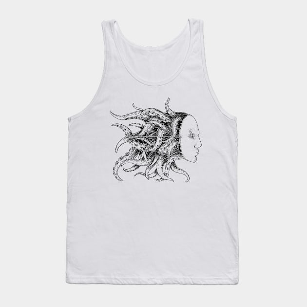 mask Tank Top by rudoi